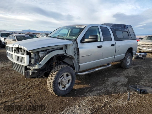 2003 Dodge Ram 2500 ST with VIN 3D7KU28C23G851469, listed as a Copart auction lot 83885664 with 262,287 mi miles and Clean Title. Bid and sale history available at carsss.com. Image 1.