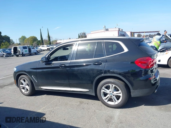 2019 BMW X3 sDrive30i with VIN 5UXTR7C5XKLR51471, listed as a IAAI auction lot 41718818 with 52,670 mi miles. Bid and sale history available at carsss.com. Image 14.