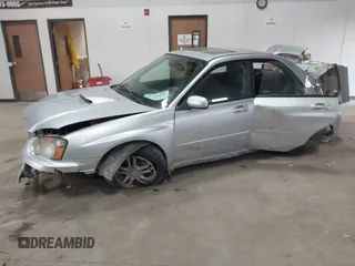 2005 Subaru Impreza Sedan (Natl) WRX with VIN JF1GD29685H514201, listed as a IAAI auction lot 41354280 with 89,751 mi miles. Bid and sale history available at carsss.com. Image 2.