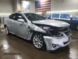 2013 Lexus IS 250 with VIN JTHCF5C25D5063740, listed as a Copart auction lot 52132195 with 150,178 mi miles and Salvage title. Bid and sale history available at DreamBid. Image 4.
