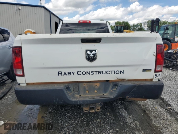 2012 Ram 1500 ST with VIN 3C6JD6DP4CG276742, listed as a Copart auction lot 57086145 with 200,771 mi miles and Salvage title. Bid and sale history available at DreamBid. Image 6.