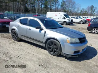 2014 Dodge Avenger SE with VIN 1C3CDZAG9EN222245, listed as a IAAI auction lot 41624596 with 123,890 mi miles. Bid and sale history available at carsss.com. Image 1.