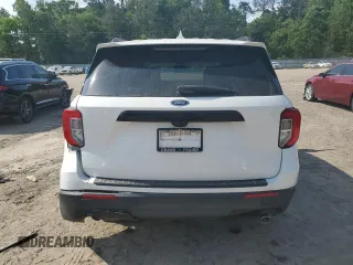 2022 Ford Explorer ST-Line with VIN 1FMSK7KH3NGA27721, listed as a Copart auction lot 53097085 with 42,555 mi miles and Salvage Title. Bid and sale history available at carsss.com. Image 6.