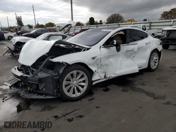 2016 Tesla Model S 70 with VIN 5YJSA1E10GF153812, listed as a Copart auction lot 52108565 with 90,938 mi miles and Non Repairable. Bid and sale history available at DreamBid. Image 1.