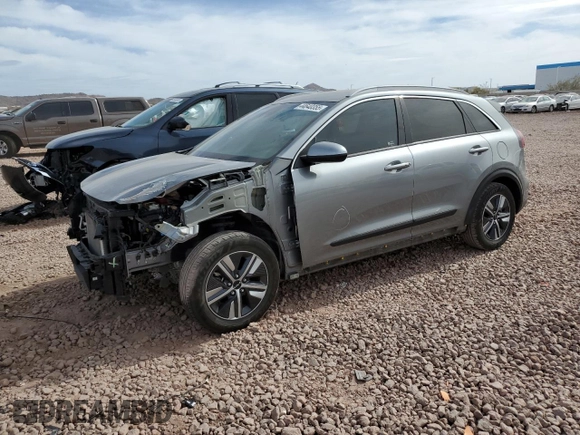 2022 Kia Niro LXS with VIN KNDCB3LC9N5541394, listed as a Copart auction lot 44640355 with 67,559 mi miles and Salvage Title. Bid and sale history available at carsss.com. Image 1.