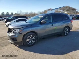 2020 Nissan Pathfinder S with VIN 5N1DR2ANXLC644181, listed as a Copart auction lot 85416464 with 134,275 mi miles and Salvage Title. Bid and sale history available at carsss.com. Image 1.