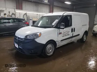 2018 Ram ProMaster City Cargo Tradesman z VIN ZFBERFAB9J6L65907, wystawiony jako Copart lot #48767725 z przebiegiem 91 909 mil mil oraz Szkoda całkowita • Salvage title. Historia ofert i sprzedaży dostępna na DreamBid. Obrazek 1.