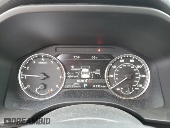 2022 Mitsubishi Outlander SE with VIN JA4J3UA83NZ087624, listed as a Copart auction lot 53121985 with 17,132 mi miles and Salvage title. Bid and sale history available at DreamBid. Image 9.
