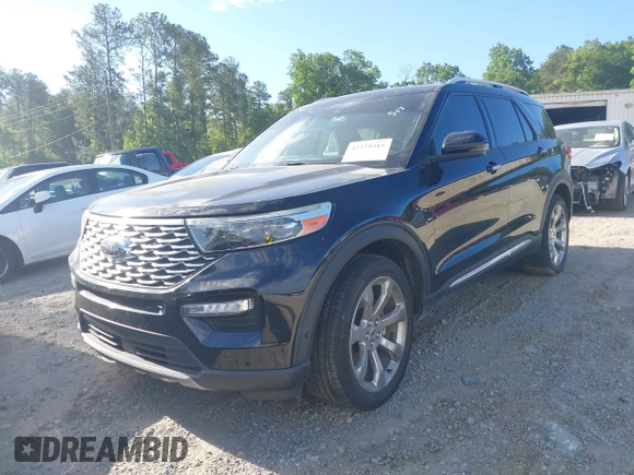 2020 Ford Explorer Platinum with VIN 1FM5K8HCXLGA34791, listed as a IAAI auction lot 42329315 with 65,820 mi miles and . Bid and sale history available at DreamBid. Image 17.
