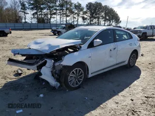 2020 Hyundai Ioniq SE z VIN KMHC75LJ1LU077043, wystawiony jako Copart lot #42649455 z przebiegiem 42 209 mil mil oraz Szkoda całkowita • Salvage title. Historia ofert i sprzedaży dostępna na DreamBid. Obrazek 1.