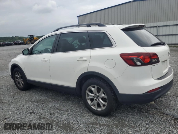2014 Mazda CX-9 Touring with VIN JM3TB3CVXE0443089, listed as a Copart auction lot 64545195 with 121,229 mi miles and Clean title. Bid and sale history available at DreamBid. Image 2.
