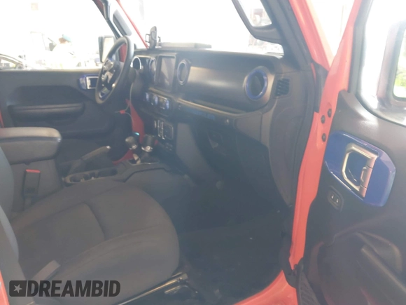 2023 Jeep Wrangler Sport with VIN 1C4HJXDG7PW676453, listed as a IAAI auction lot 42222995 with 32,347 mi miles and . Bid and sale history available at DreamBid. Image 5.