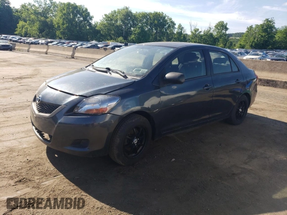 2010 Toyota Yaris with VIN JTDBT4K34A4076104, listed as a Copart auction lot 56981874 with 0 mi miles and Clean Title. Bid and sale history available at carsss.com. Image 1.