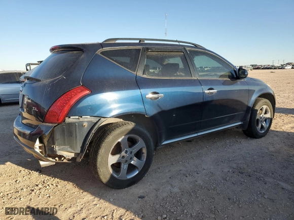 2006 Nissan Murano S with VIN JN8AZ08T36W418944, listed as a Copart auction lot 88402335 with 149,792 mi miles and Salvage Title. Bid and sale history available at carsss.com. Image 3.