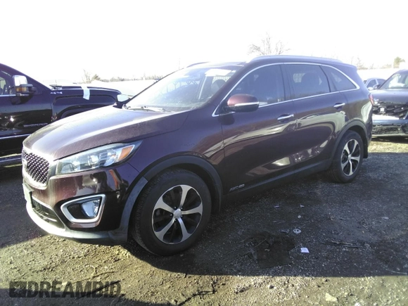 2018 Kia Sorento EX with VIN 5XYPHDA54JG371120, listed as a Copart auction lot 49114435 with 103,319 mi miles and Clean Title. Bid and sale history available at carsss.com. Image 1.