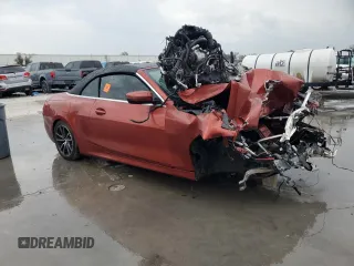2022 BMW 4 Series 430i z VIN WBA23AT04NCK24960, wystawiony jako Copart lot #45815565 z przebiegiem Nie podano mil oraz Nie do naprawy • Non repairable. Historia ofert i sprzedaży dostępna na DreamBid. Obrazek 4.