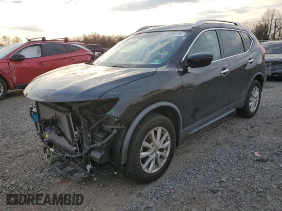 2018 Nissan Rogue SV with VIN KNMAT2MV8JP613487, listed as a Copart auction lot 48536115 with 30,580 mi miles and Salvage Title. Bid and sale history available at carsss.com. Image 1.
