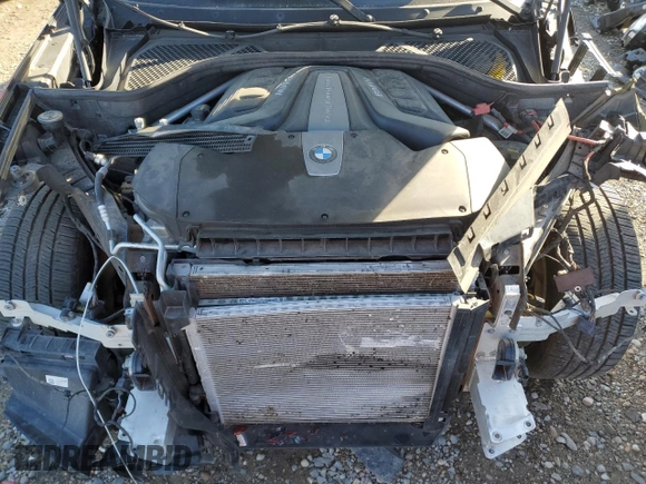 2019 BMW X6 xDrive50i with VIN 5UXKU6C58K0Z67075, listed as a Copart auction lot 75614684 with 65,094 mi miles and Clean Title. Bid and sale history available at carsss.com. Image 12.