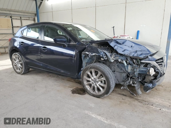 2016 Mazda 3 S Grand Touring z VIN JM1BM1N39G1355274, wystawiony jako Copart lot #44860435 z przebiegiem 151 993 mil mil oraz Szkoda całkowita • Salvage title. Historia ofert i sprzedaży dostępna na DreamBid. Obrazek 4.