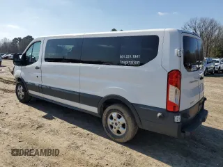 2018 Ford Transit Passenger XL with VIN 1FBZX2YG4JKA75505, listed as a Copart auction lot 45177795 with 183,203 mi miles and Salvage title. Bid and sale history available at DreamBid. Image 2.