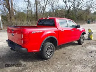 2022 Ford Ranger XL with VIN 1FTER4EH8NLD12946, listed as a IAAI auction lot 41262547 with 105,121 mi miles. Bid and sale history available at carsss.com. Image 4.