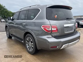 2018 Nissan Armada Platinum with VIN JN8AY2ND0J9050970, listed as a Copart auction lot 55463015 with 241,642 mi miles and Clean Title. Bid and sale history available at carsss.com. Image 3.