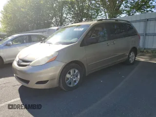 2006 Toyota Sienna CE с VIN 5TDZA23C26S407877, выставлен на аукционе Copart как лот 58620525 с пробегом 238 657 миль миль и Чистый • Clean title. История ставок и продаж доступна на DreamBid. Изображение 1.