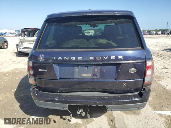 2014 Land Rover Range Rover Autobiography with VIN SALGV2EF2EA147276, listed as a Copart auction lot 78444834 with 87,264 mi miles and Salvage Title. Bid and sale history available at DreamBid. Image 6.