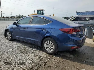 2019 Hyundai Elantra SE with VIN 5NPD74LF8KH497616, listed as a Copart auction lot 55968625 with 197,064 mi miles and Non Repairable. Bid and sale history available at DreamBid. Image 2.