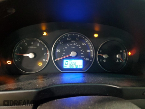 2011 Hyundai Santa Fe GLS z VIN 5XYZG3AB5BG082759, wystawiony jako Copart lot #58315365 z przebiegiem 196 787 mil mil oraz Szkoda całkowita • Salvage title. Historia ofert i sprzedaży dostępna na DreamBid. Obrazek 9.
