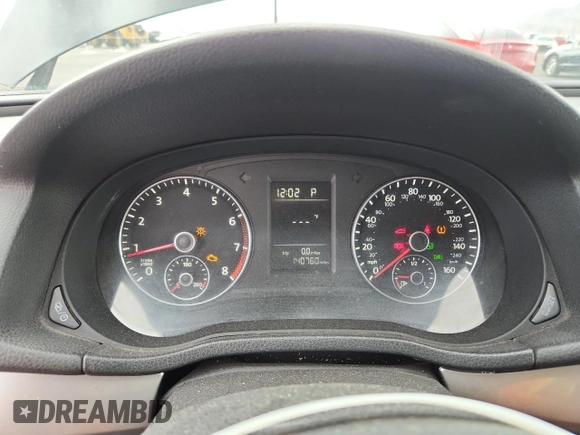 2013 Volkswagen Passat S with VIN 1VWAP7A31DC052322, listed as a Copart auction lot 59545255 with 140,760 mi miles and Salvage title. Bid and sale history available at DreamBid. Image 9.