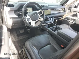 2023 Land Rover Defender S with VIN SALEJ6EX7P2237930, listed as a Copart auction lot 57584245 with 23,444 mi miles and Non repairable. Bid and sale history available at DreamBid. Image 8.