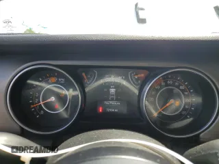 2018 Jeep Wrangler Unlimited Sport S with VIN 1C4HJXDN9JW279137, listed as a Copart auction lot 55357535 with 72,104 mi miles and Salvage title. Bid and sale history available at DreamBid. Image 9.