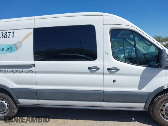 2018 Ford Transit with VIN 1FTYR2CM0JKB49923, listed as a IAAI auction lot 41977529 with 59,304 mi miles. Bid and sale history available at carsss.com. Image 13.