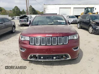 2020 Jeep Grand Cherokee Overland with VIN 1C4RJFCG9LC197270, listed as a Copart auction lot 53049795 with 29,437 mi miles and Salvage Title. Bid and sale history available at DreamBid. Image 5.
