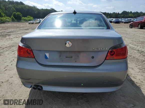 2005 BMW 5 Series 530i with VIN WBANA73555CR60078, listed as a Copart auction lot 61430145 with 87,725 mi miles and Clean title. Bid and sale history available at DreamBid. Image 6.