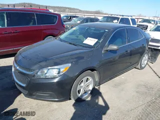 2014 Chevrolet Malibu LS with VIN 1G11B5SL4EF272731, listed as a IAAI auction lot 41764279 with 143,703 mi miles. Bid and sale history available at carsss.com. Image 2.