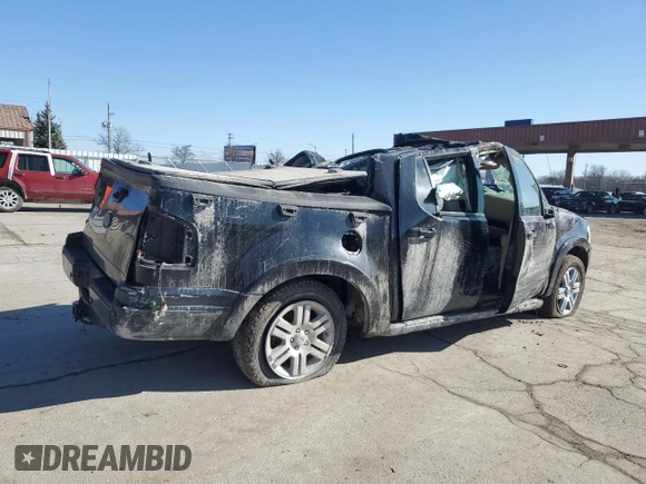 2008 Ford Explorer Sport Trac Limited z VIN 1FMEU53898UA16643, wystawiony jako Copart lot #47971505 z przebiegiem Nie podano mil oraz Szkoda całkowita • Salvage title. Historia ofert i sprzedaży dostępna na DreamBid. Obrazek 3.