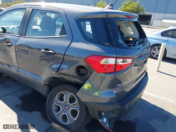 2021 Ford EcoSport S with VIN MAJ3S2FE0MC420633, listed as a IAAI auction lot 40623299 with 60,852 mi miles. Bid and sale history available at carsss.com. Image 6.