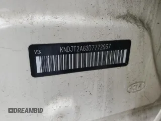 2013 Kia Soul + with VIN KNDJT2A63D7772967, listed as a Copart auction lot 47873735 with 114,996 mi miles and Salvage Title. Bid and sale history available at DreamBid. Image 13.