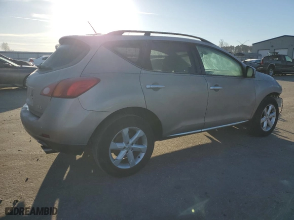 2009 Nissan Murano S with VIN JN8AZ18U59W020525, listed as a Copart auction lot 84432864 with 185,420 mi miles and Salvage Title. Bid and sale history available at carsss.com. Image 3.