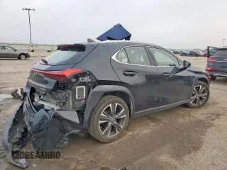 2020 Lexus UX 200 with VIN JTHX3JBH8L2021412, listed as a Copart auction lot 58896875 with 47,907 mi miles and Salvage title. Bid and sale history available at DreamBid. Image 3.