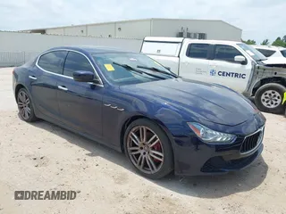 2016 Maserati Ghibli S Q4 z VIN ZAM57RTA4G1178696, wystawiony jako IAAI lot #42294337 z przebiegiem 69 752 mil mil oraz . Historia ofert i sprzedaży dostępna na DreamBid. Obrazek 1.