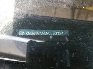 2021 Hyundai Kona SE z VIN KM8K1CAA6MU663324, wystawiony jako Copart lot #59175505 z przebiegiem 98 302 mil mil oraz Szkoda całkowita • Salvage title. Historia ofert i sprzedaży dostępna na DreamBid. Obrazek 13.
