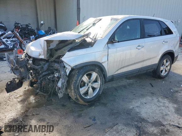 2012 Kia Sorento EX with VIN 5XYKU4A65CG249335, listed as a Copart auction lot 48161005 with 0 mi miles and Salvage Title. Bid and sale history available at carsss.com. Image 1.