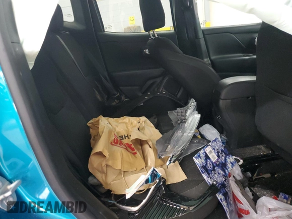 2020 Jeep Renegade Latitude with VIN ZACNJABB1LPL54029, listed as a Copart auction lot 59265085 with Not provided miles and Salvage title. Bid and sale history available at DreamBid. Image 11.