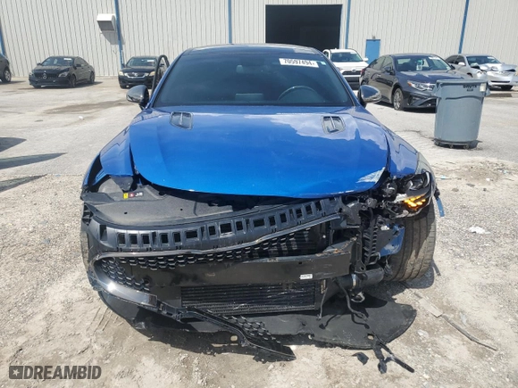 2018 Kia Stinger GT1 with VIN KNAE45LC8J6018531, listed as a Copart auction lot 70597494 with 69,682 mi miles and Non Repairable. Bid and sale history available at carsss.com. Image 5.