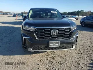 2025 Honda Pilot EX-L with VIN 5FNYG2H48SB006313, listed as a Copart auction lot 82039054 with 10,402 mi miles and Salvage Title. Bid and sale history available at carsss.com. Image 12.