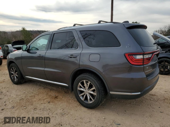 2016 Dodge Durango Limited with VIN 1C4RDHDG0GC437250, listed as a Copart auction lot 47096675 with 196,414 mi miles and Salvage Title. Bid and sale history available at carsss.com. Image 2.