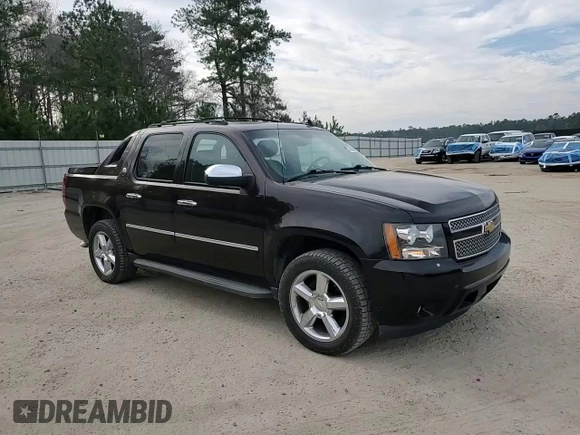 2013 Chevrolet Avalanche LTZ with VIN 3GNTKGE73DG178791, listed as a Copart auction lot 48565755 with 201,029 mi miles and Salvage title. Bid and sale history available at DreamBid. Image 11.